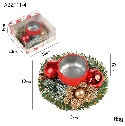 Christmas Candle Holder Set