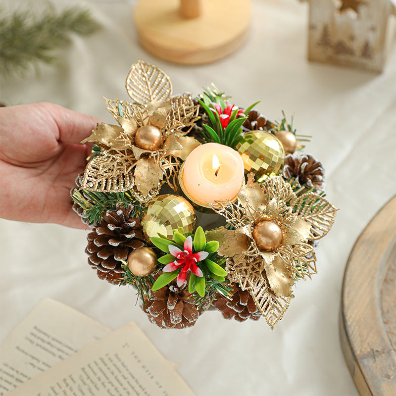 Christmas Candle Holder Set