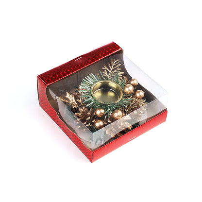 Christmas Candle Holder Set