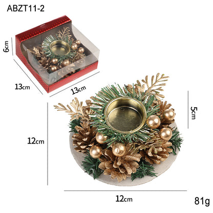 Christmas Candle Holder Set