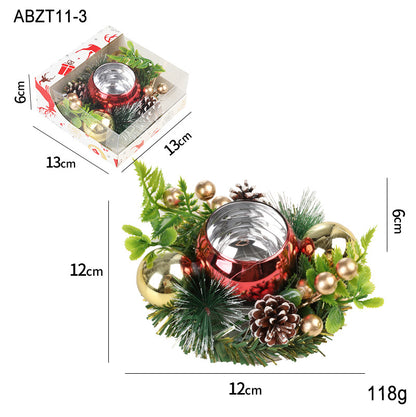 Christmas Candle Holder Set