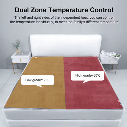 Electric Heating Blanket Automatic Mattress Heater