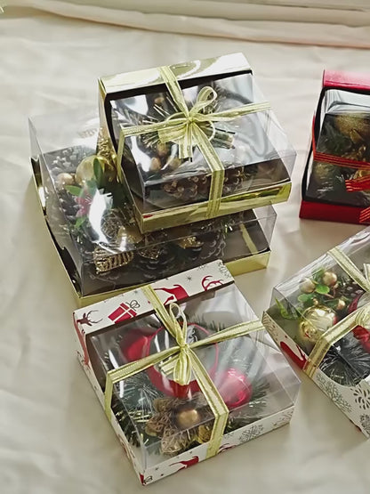 Christmas Candle Holder Set